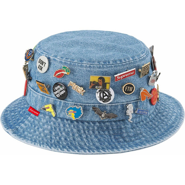 New Supreme Pins Crusher Bucket Hat