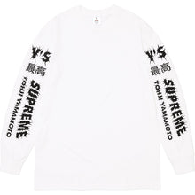 Load image into Gallery viewer, NEW Supreme Y's by Yohji Yamamoto L/S Tee White Sz Medium

