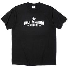 Load image into Gallery viewer, NEW Supreme Y's by Yohji Yamamoto Star Tee Black Sz Medium
