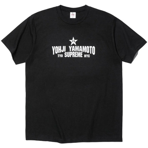 NEW Supreme Y's by Yohji Yamamoto Star Tee Black Sz Medium