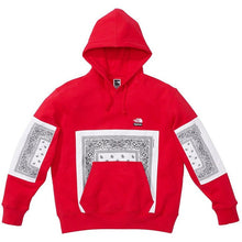 Load image into Gallery viewer, NEW Supreme The North Face Bandana Hooded Sweatshirt Red Sz XL
