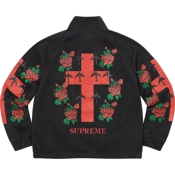 NEW Supreme Sue Clowes Destruction of Purity Harrington Jacket Black Sz Small