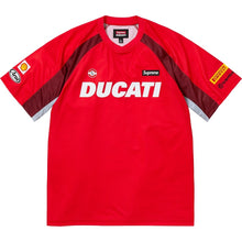 Load image into Gallery viewer, NEW Supreme Ducati Soccer Jersey Red Large
