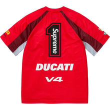 Load image into Gallery viewer, NEW Supreme Ducati Soccer Jersey Red Large

