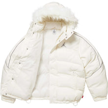 Load image into Gallery viewer, NEW Supreme Jordan Puffer Jacket White Sz XL
