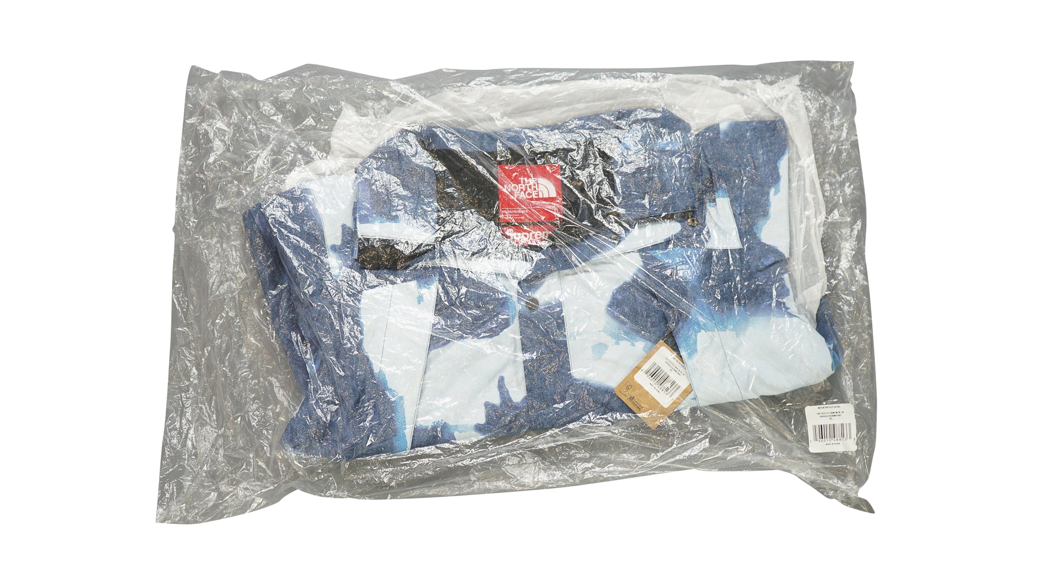 Buy Supreme x The North Face Bleached Denim Print Mountain Jacket 'Black' -  FW21J55 BLACK