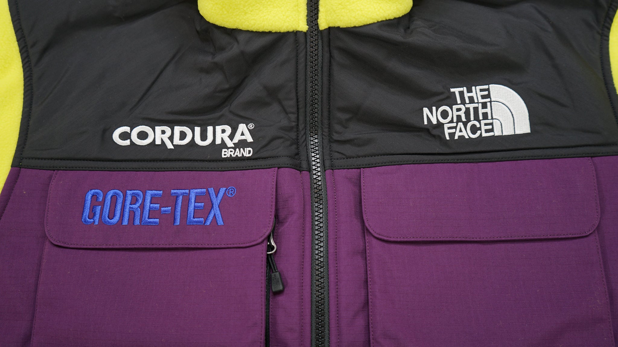 Supreme The North Face Expedition Fleece Jacket FW18 Sulphur