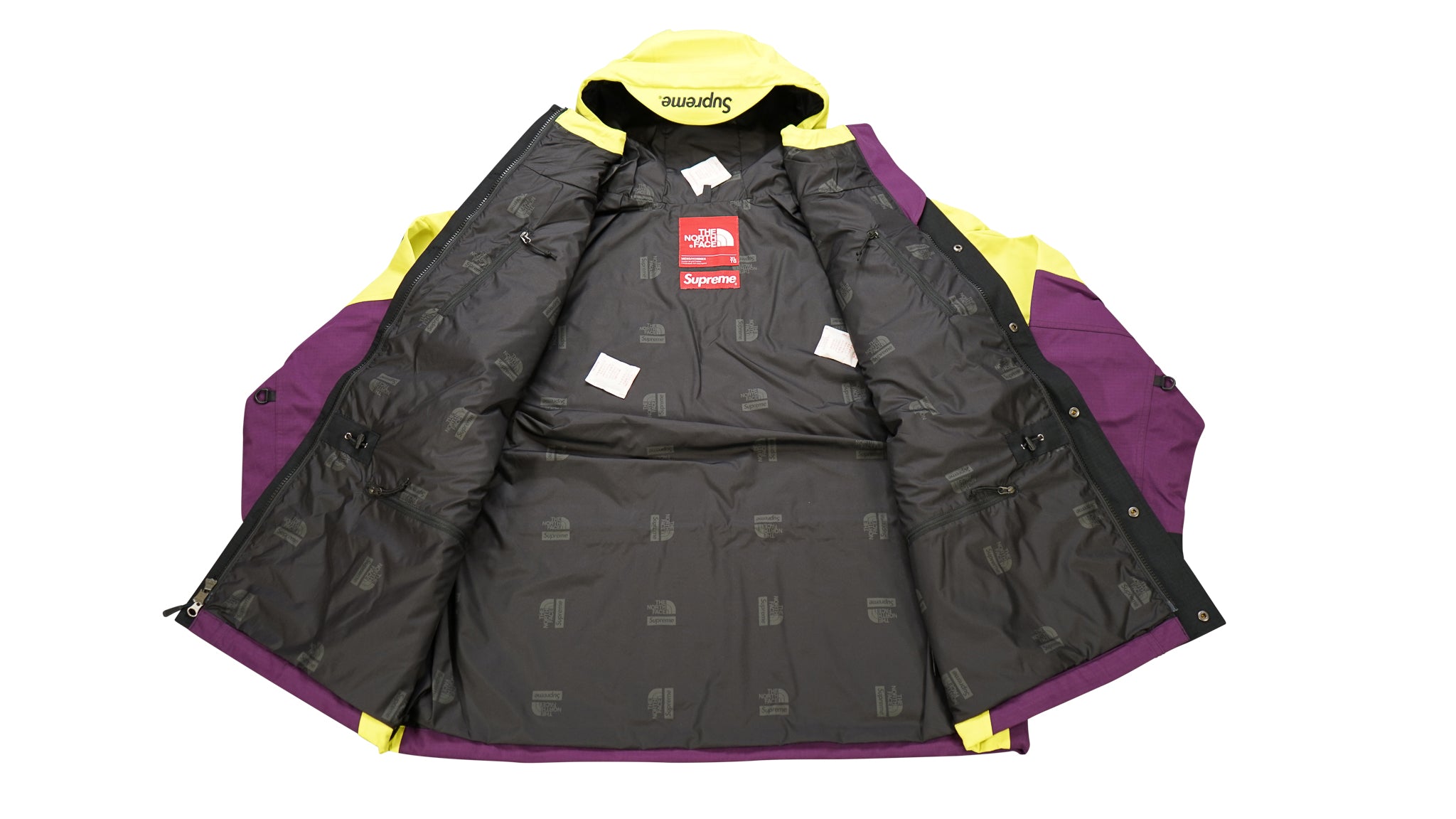 Supreme The North Face Expedition Fleece Jacket FW18 Sulphur