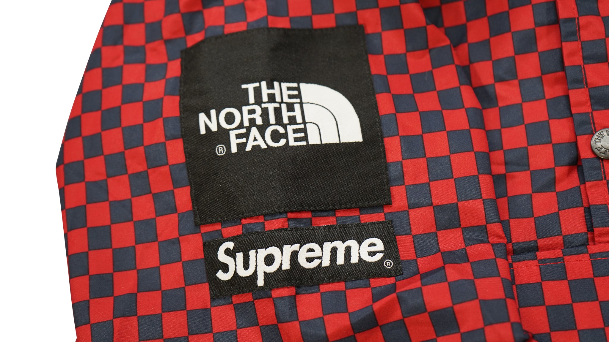 Supreme tnf checkered pullover Clearance