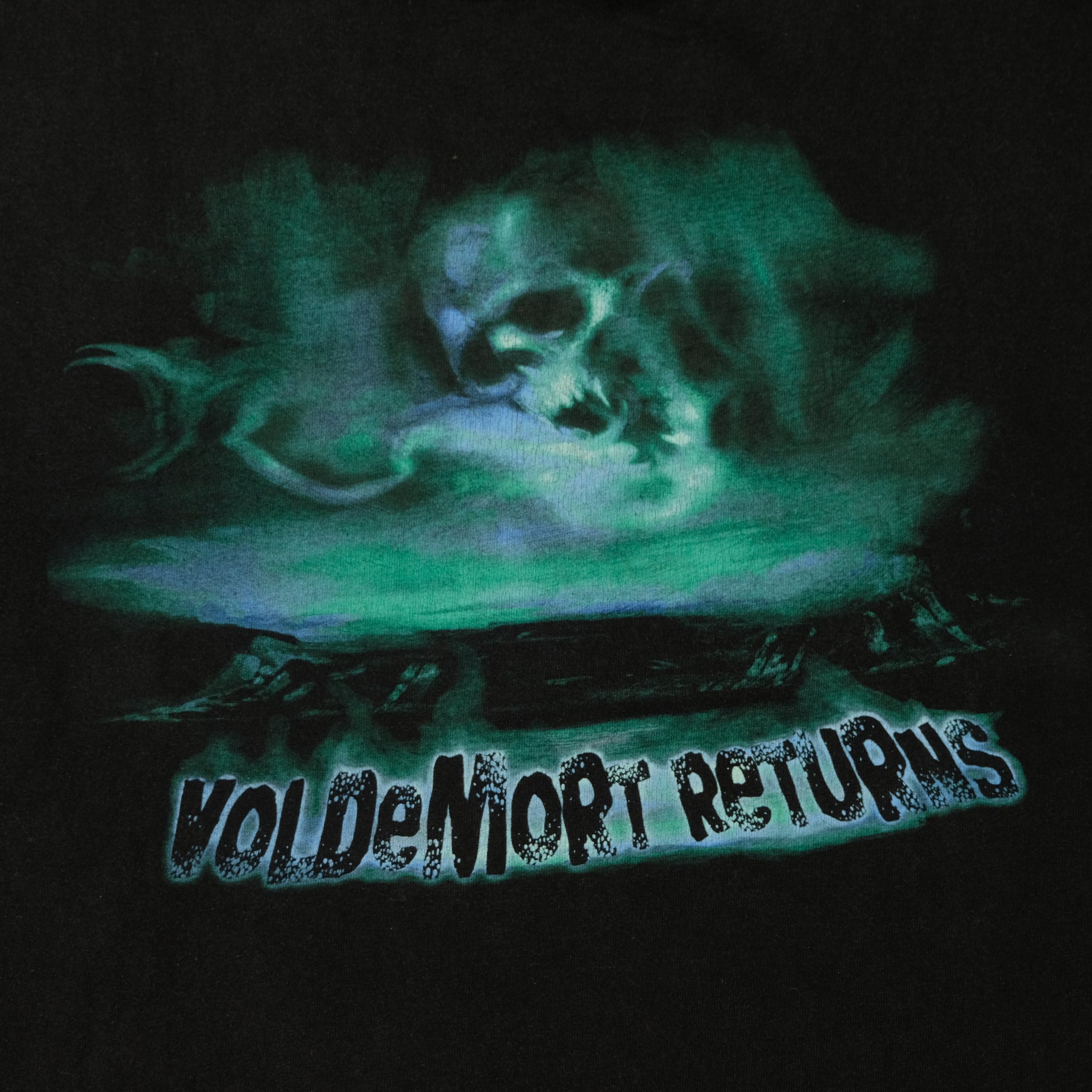 Vintage Harry Potter Voldemort Returns T Shirt 2000s Black L