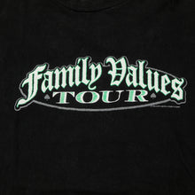 Load image into Gallery viewer, Vintage GIANT Korn Family Values 1998 Tour T Shirt 90s XL
