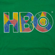 Load image into Gallery viewer, Vintage HBO Logo Graphic T Shirt 90s Green XL
