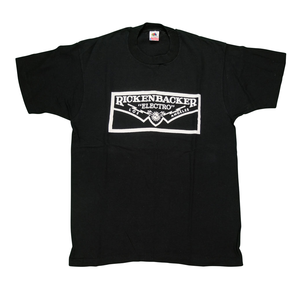 Vintage Rickenbacker Guitars Los Angeles Electro T Shirt 90s Black L