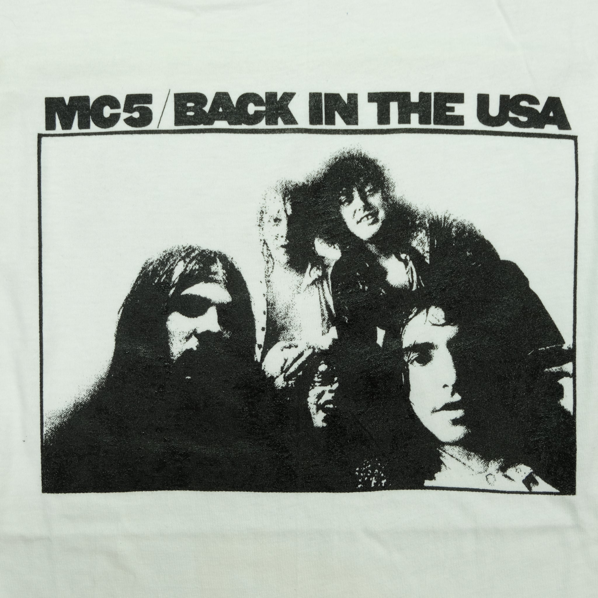 Vintage MC5 Back In The USA T Shirt 90s White L – Reset Web Store