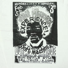 Load image into Gallery viewer, Vintage The Jimi Hendrix Experience With the Soft Machine Arizona State Concert Poster Art Tee
