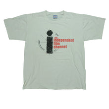 Load image into Gallery viewer, Vintage ALL SPORT IFC The Independent Film Channel T Shirt 90s White L
