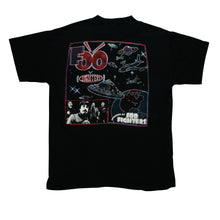 Load image into Gallery viewer, Vintage MURINA Foo Fighters Invasion of Tour T Shirt 90s Black L
