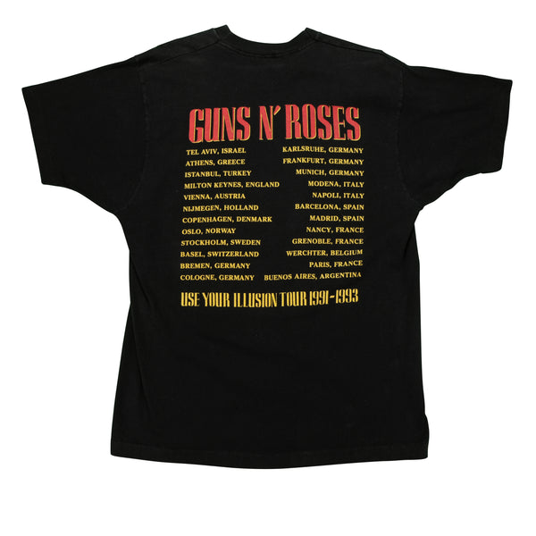 1992 Guns N' Roses Bad Apples Use Your Illusion Tour Tee by Brockum