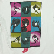 Load image into Gallery viewer, Vintage NIKE Air Michael Jordan T Shirt 80s 90s White M
