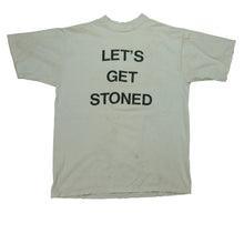 Load image into Gallery viewer, Vintage ALL SPORT The Rolling Stones Let&#39;s Get Stoned T Shirt 90s White XL
