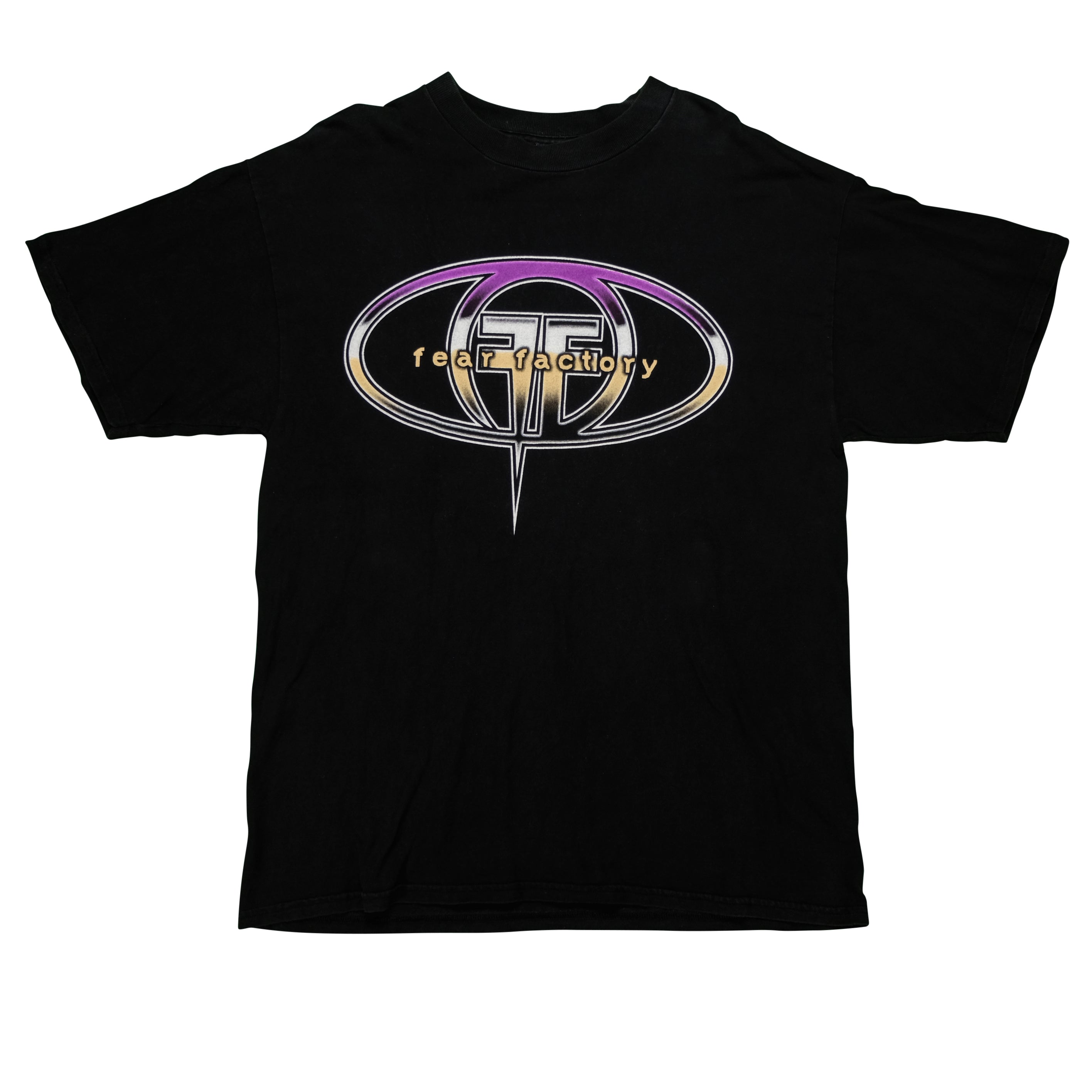 Vintage BLUE GRAPE Fear Factory 2000 Tour T Shirt 2000s XL – Reset 