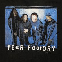 Load image into Gallery viewer, Vintage BLUE GRAPE Fear Factory 2000 Tour T Shirt 2000s XL
