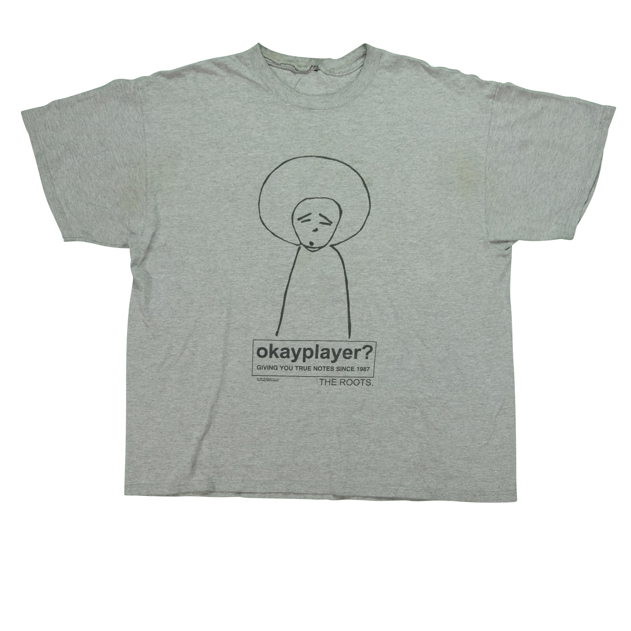 THE ROOTS OKAYPLAYER TOUR T SHIRTS XL OKAYPLAYER Roots The