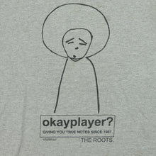 Load image into Gallery viewer, Vintage BLUE GRAPE Okayplayer The Roots 1999 T Shirt 90s Gray
