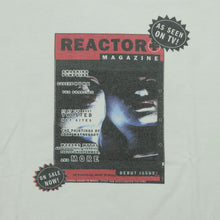 Load image into Gallery viewer, Vintage Reactor + Magazine Debut Issue Smashing Pumpkins The Pharcyde T Shirt 90s White M

