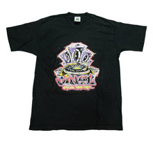 Load image into Gallery viewer, Vintage CROSS COLOURS Record Player T Shirt 90s Black OSFA
