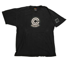 Load image into Gallery viewer, Vintage DRAGON BALL Z Capsule Corp. T Shirt 2000s Black XL
