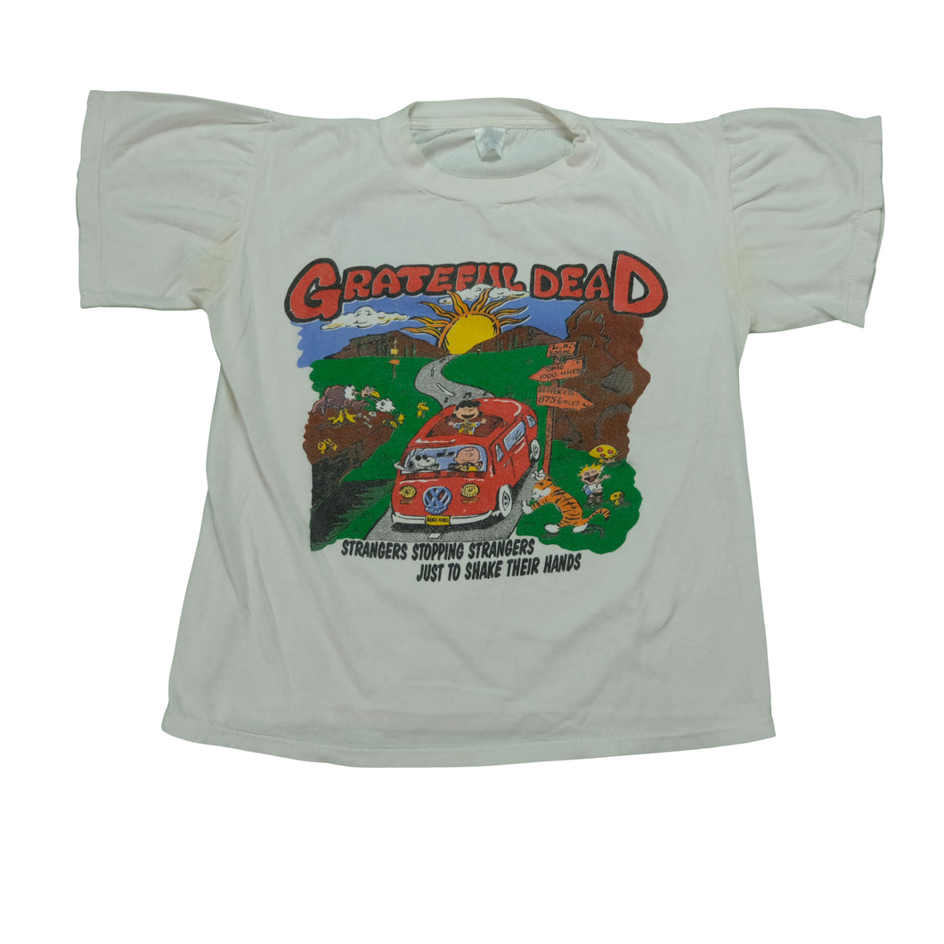 1991 Grateful Dead Summer Tour Peanuts and Calvin & Hobbes Tee