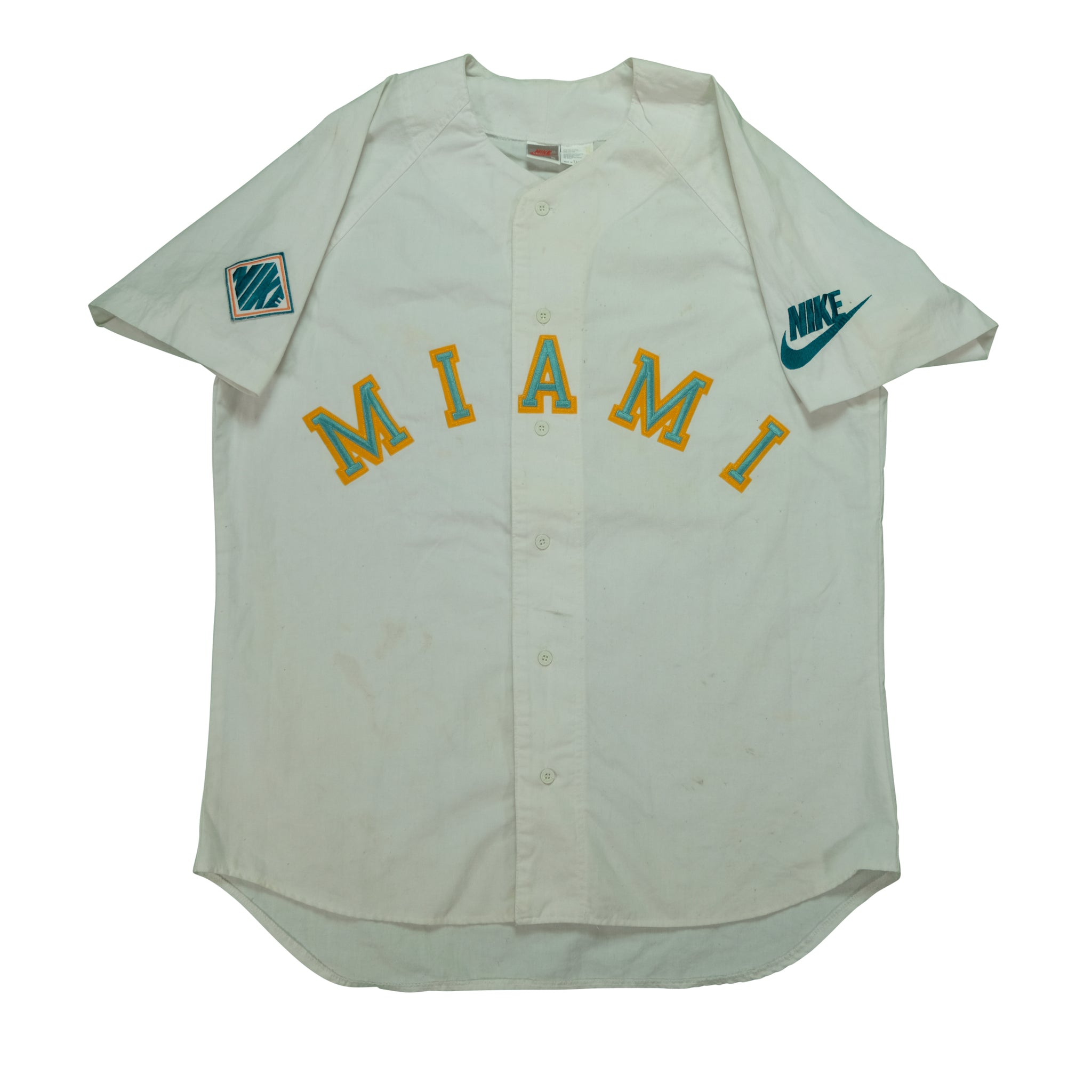 Vintage Nike Miami Hurricanes Baseball Jersey, Reset Vintage Shirts, BUY  • SELL • TRADE