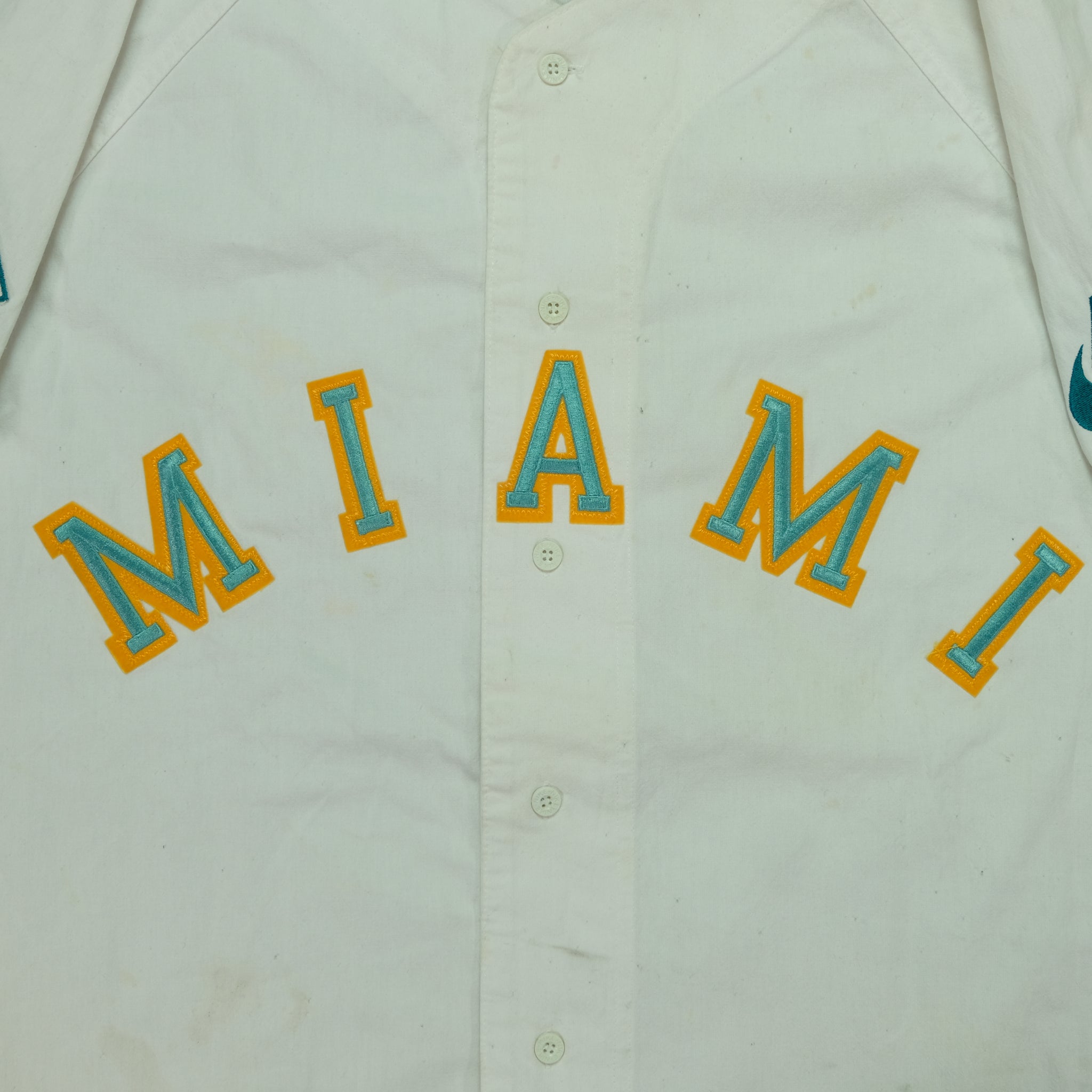 Vintage Nike Miami Hurricanes Baseball Jersey