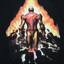 Load image into Gallery viewer, Vintage Marvel Comics Iron Man Fire Ruins Tee by Mad Engine
