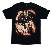 Load image into Gallery viewer, Vintage MAD ENGINE Marvel Comics Iron Man Palm Cannon T Shirt 2000s Black L
