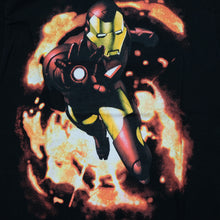 Load image into Gallery viewer, Vintage MAD ENGINE Marvel Comics Iron Man Palm Cannon T Shirt 2000s Black L
