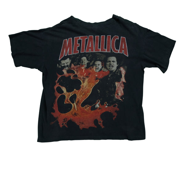 Vintage Metallica Load Album Tour Blood & Sperm 1996 T Shirt 90s Black