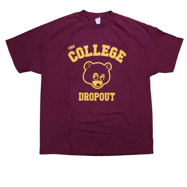 Vintage 2004 Kanye West The College Dropout Album Bear Tee