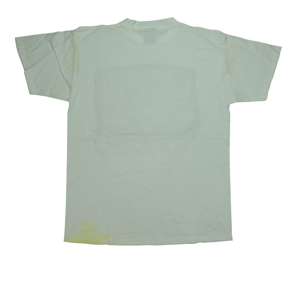 Vintage GIANT Nirvana Live In New York 1995 T Shirt 90s White XL