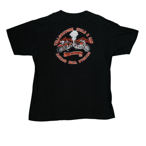 1986 Harley-Davidson Good Guys Wear Black Tee by 3D Emblem