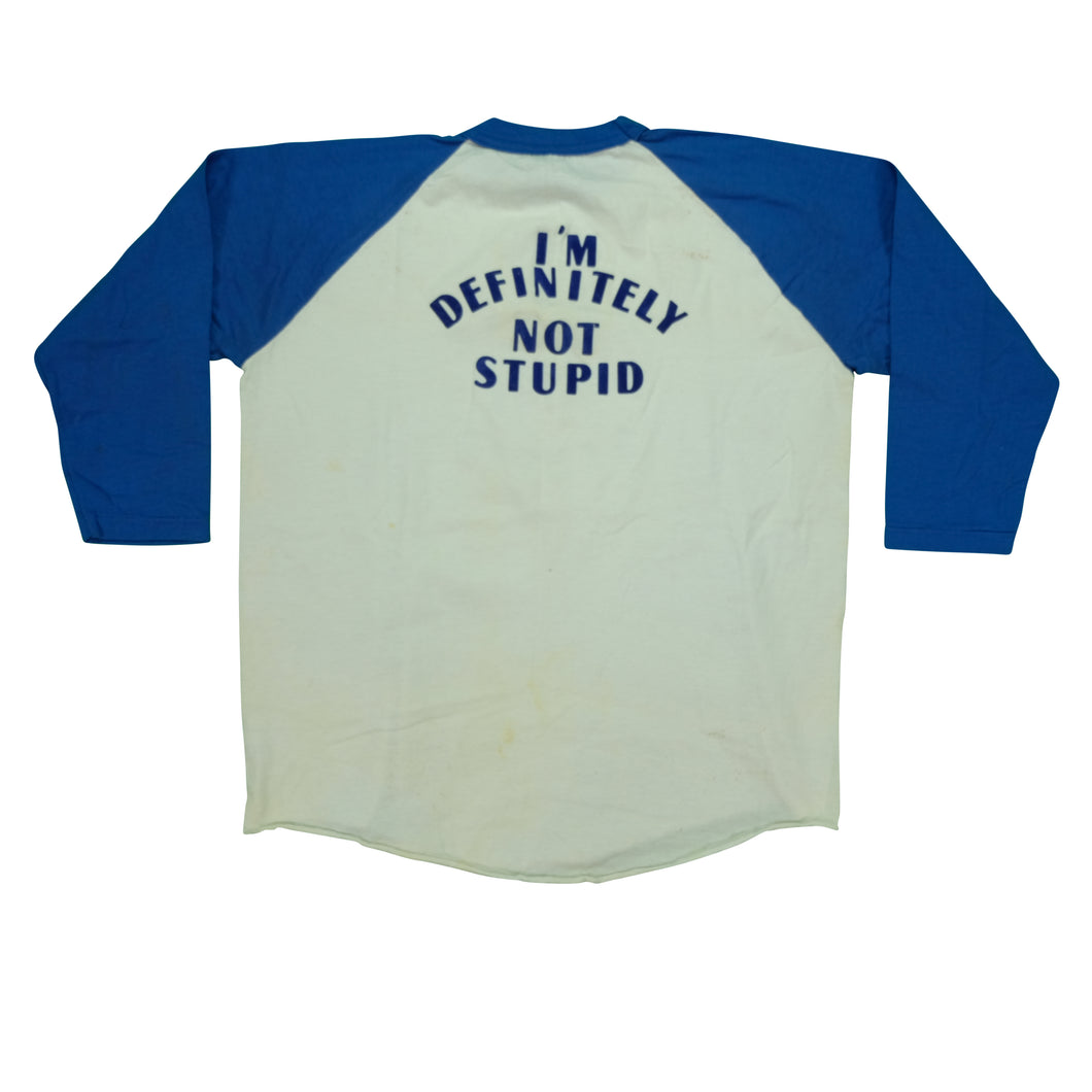 Are You Stoned or Just Stupid Raglan Tee