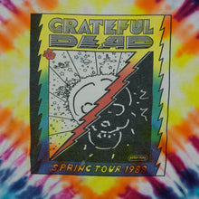 Load image into Gallery viewer, Vintage Grateful Dead Spring Tour Peter Max Art 1988 Tie Dyed T Shirt 80s Multicolor L
