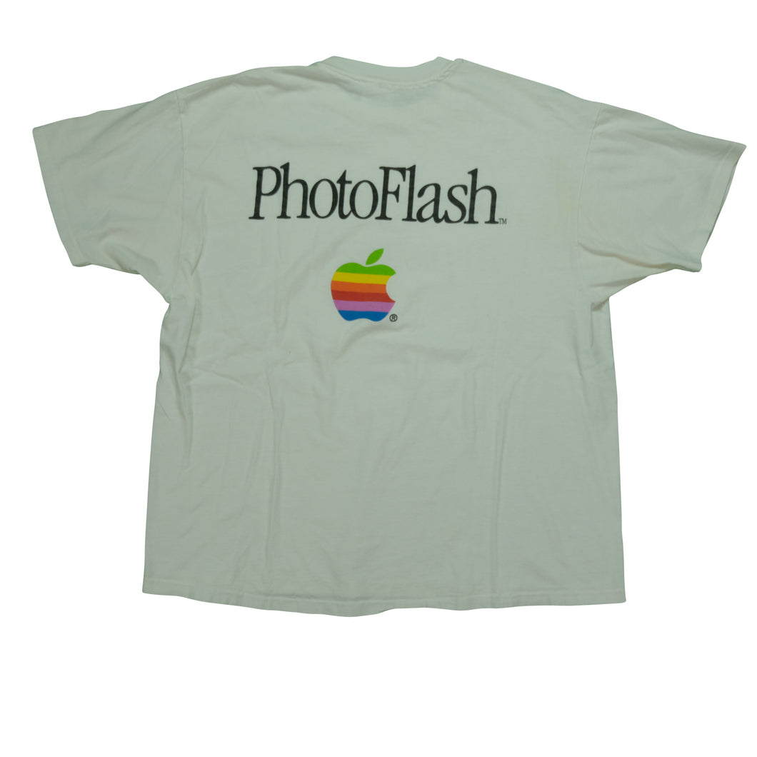 Vintage Apple You Oughta Be In Pictures PhotoFlash Promo Tee