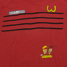 Load image into Gallery viewer, Vintage 1993 Beavis and Butt-Head Burger World Tee by Stanley Desantis
