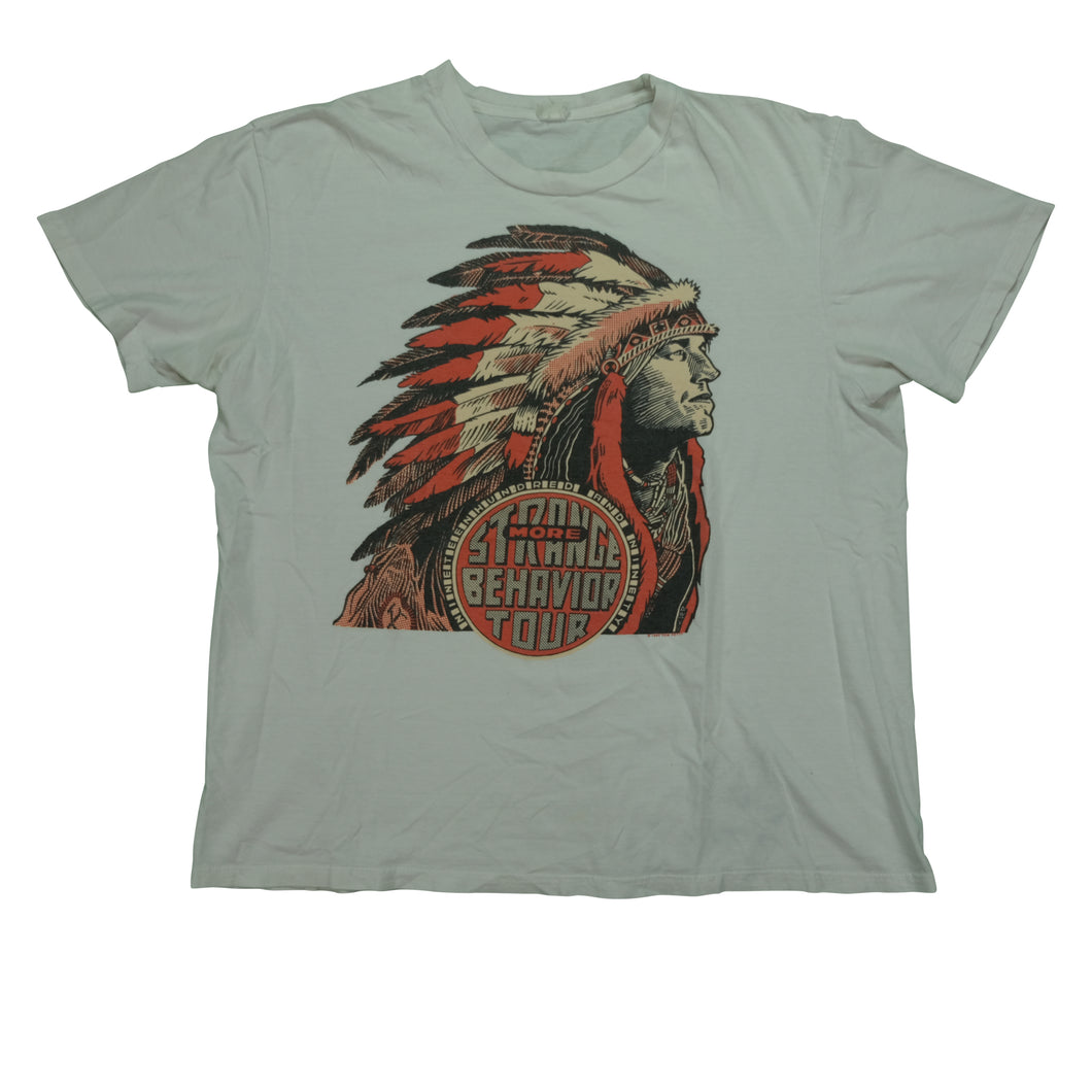 Vintage Tom Petty and the Heartbreakers More Strange Behavior 1990 Tour T Shirt 90s