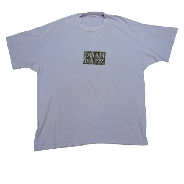 Vintage Joan Baez T Shirt 90s Purple