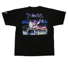 Load image into Gallery viewer, Vintage ONEITA Nights Into Dreams Sega Saturn 1996 Video Game Promo T Shirt 90s Black XL
