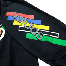 Load image into Gallery viewer, Vintage ADIDAS Helinski 1952 Stockholm 1956 Summer Olympics Long Sleeve T Shirt 80s 90s Black L
