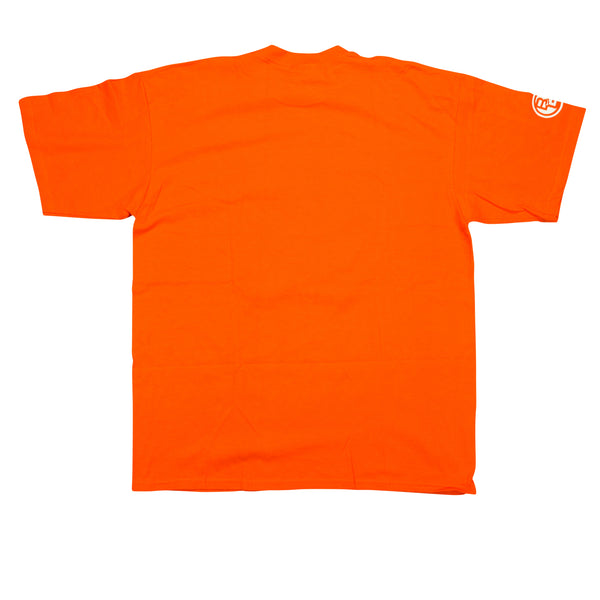 Vintage NIKE Air Battlegrounds Ball or Fall T Shirt 2000s Orange L